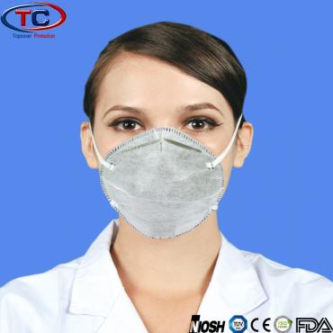 Disposable N95/FFP1/FFP2/FFP3 Respirator Mask With Active Carbon
